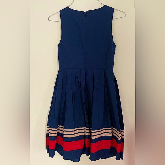 Jason Wu Navy A-line dress - Picture 2 of 2